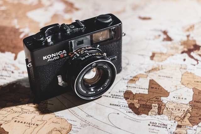 Konica C35 Vintage Film Camera