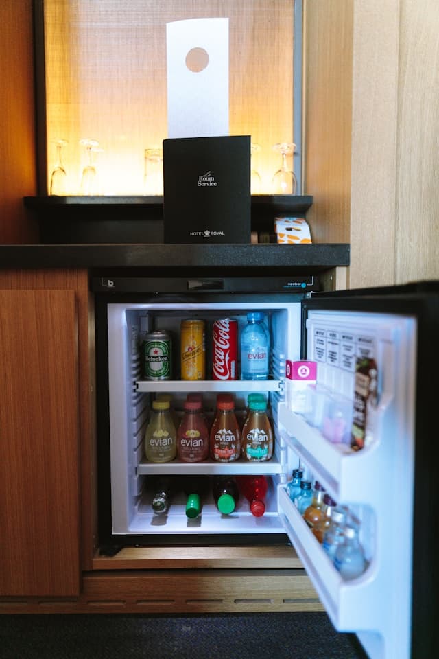 Retro Countertop Mini Fridge 45L